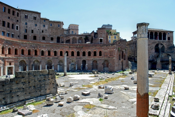 Trajan, Europe and the Car rental with driver in Rome